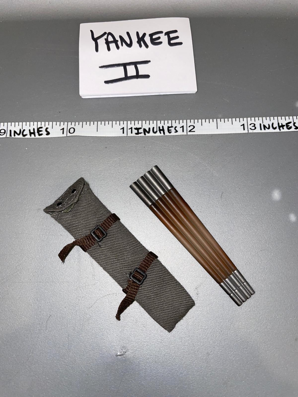 1/6 Scale WWII German Zeltbahn Tent Pole Bag