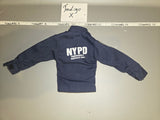 1/6 Modern Era Police Blue Shirt / Blouse