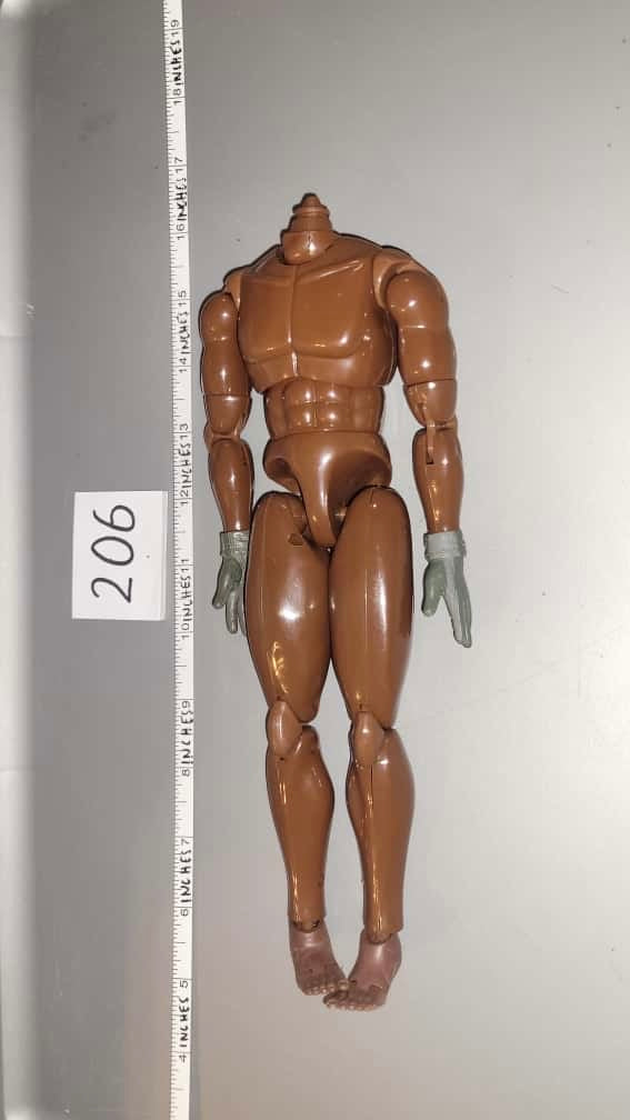 1/6 Scale Nude Basic Figure - African American
