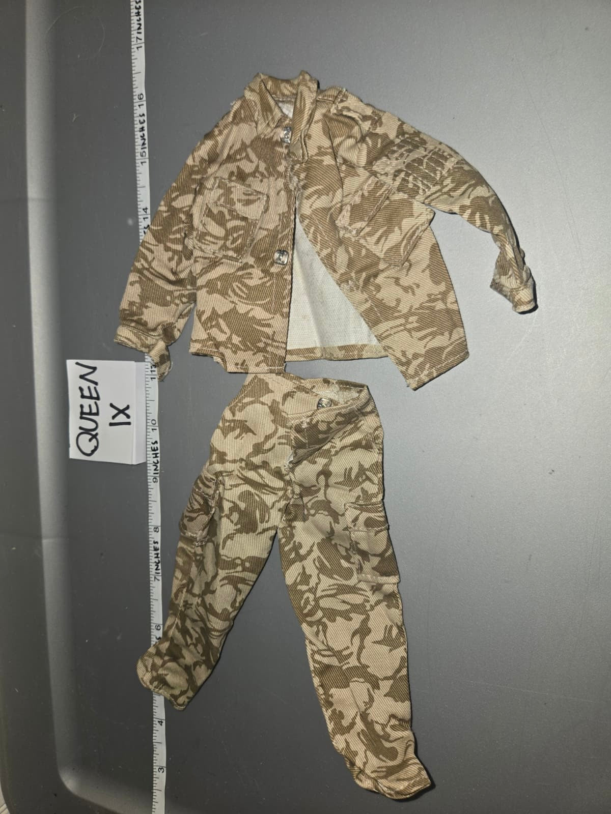 1:6 Scale Modern British Desert DPM Uniform