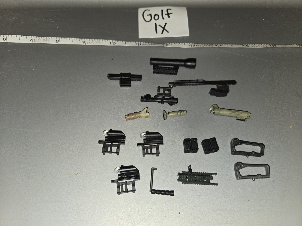 1/6 Modern Weapons Parts Accessories Lot