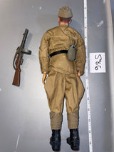 1:6 Scale WWII Russian Infantryman Dressed Figure - DID - Dragon