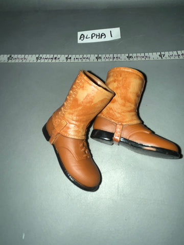 1/6 Scale WWII US Boondocker Boots and Leggings