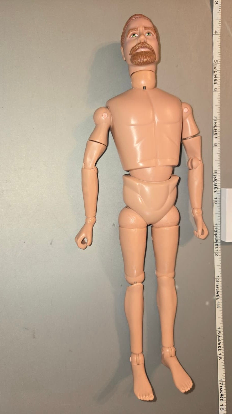 1/6 Scale Nude Vintage Remake GI Joe Figure - Western Era