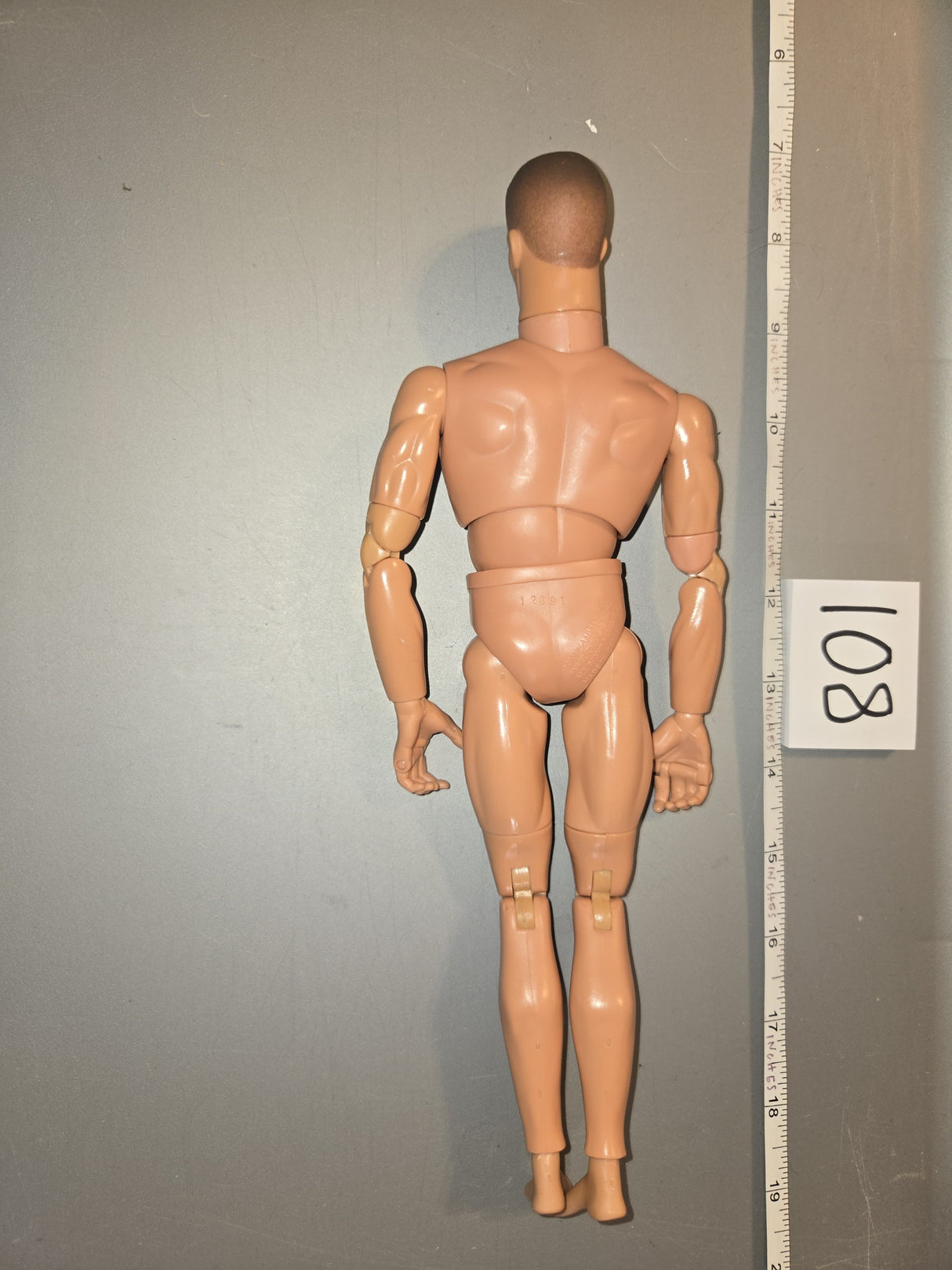 1/6 Scale Nude GI Joe Super Articulated Figure