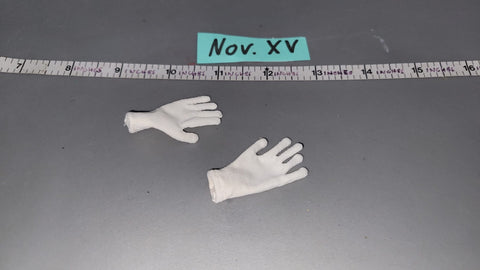 1/6 Scale Napoleonic French  White Gloves -