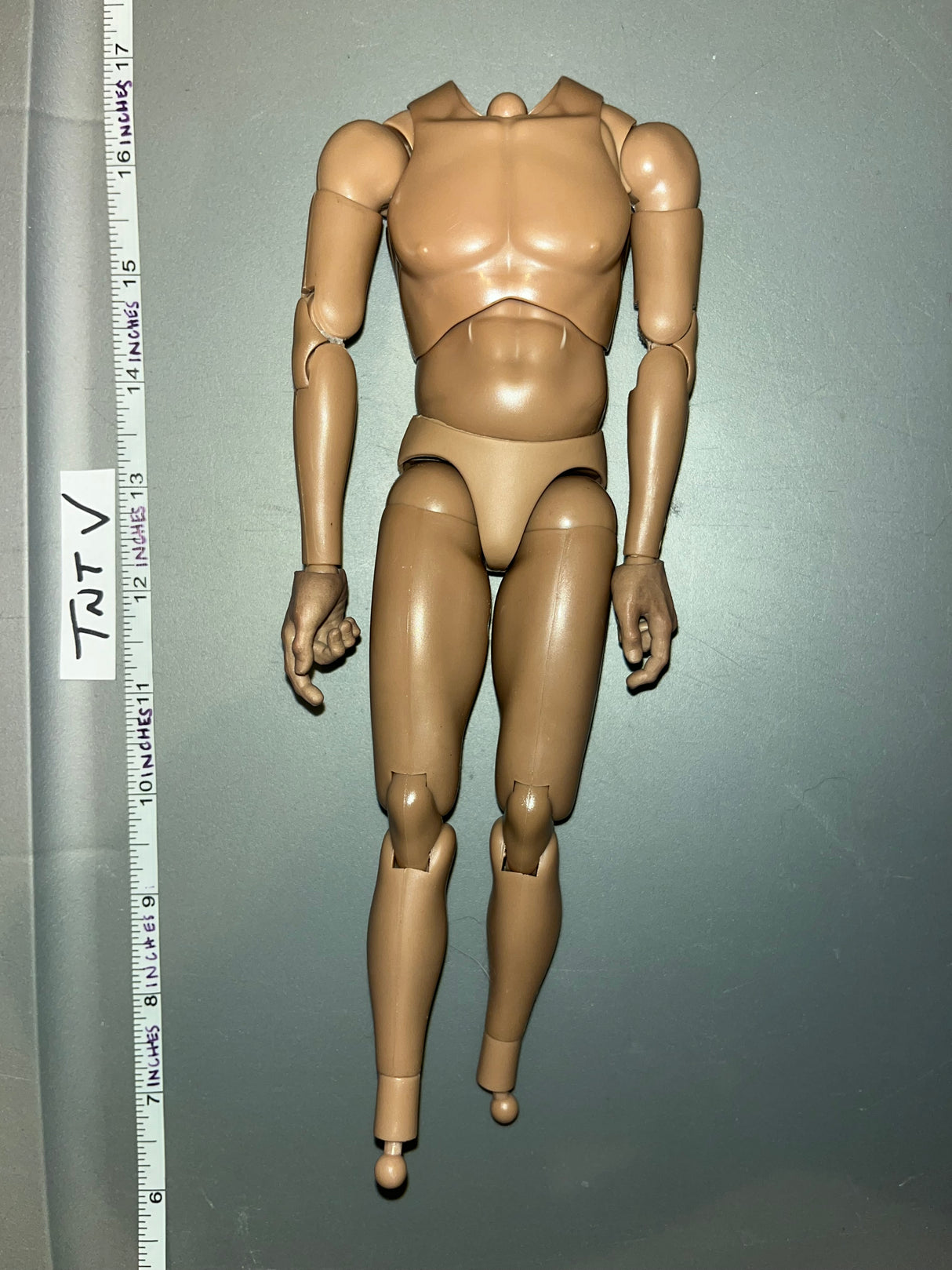 1/6 Scale Basic Nude Figure - Present Toys Half Face