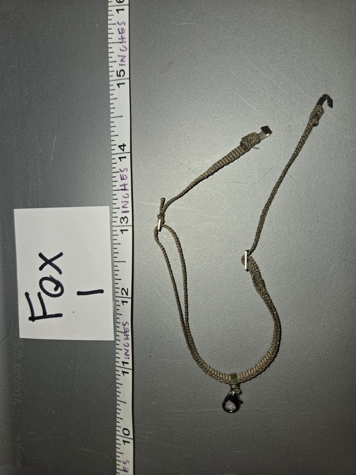 1:6 Scale WWII German Bread Bag Strap