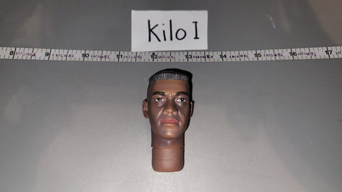 1/6 Scale African American Head Sculpt