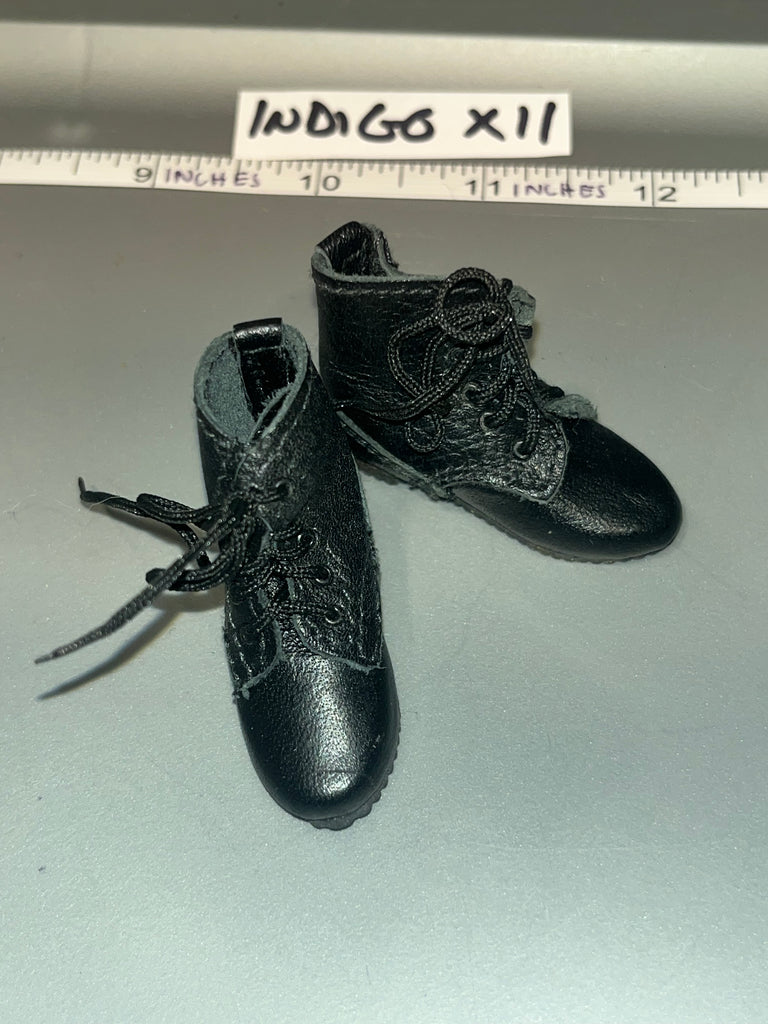 1/6 Scale WWII German Leather Tanker Boots - ITPT