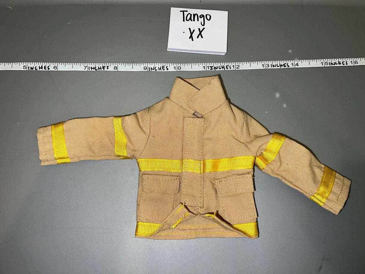 1/6 Scale Modern Era Firefighter Jacket Bunker Coat