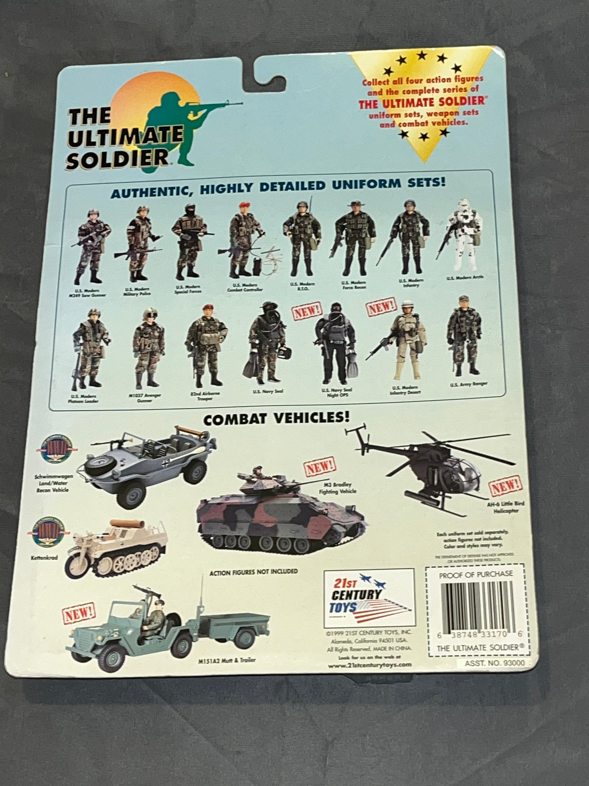 1/6 Scale Ultimate Soldier U.S. Helicopter Pilot - NIB Ultimate Soldier Uniform Set