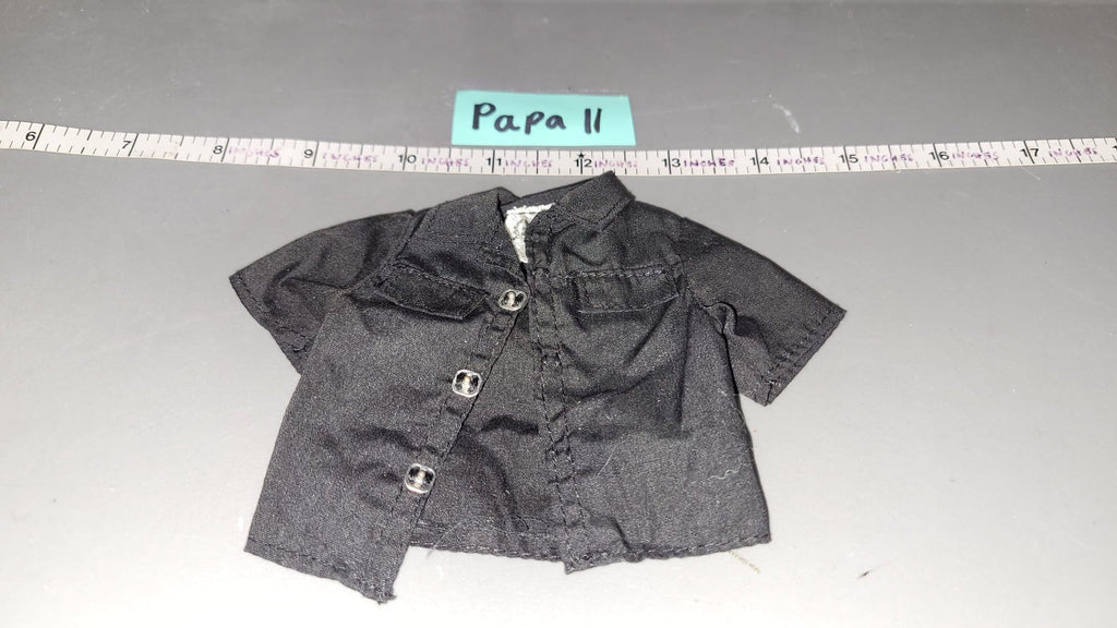 1:6 Scale Black Shirt - Vietnam Vietcong
