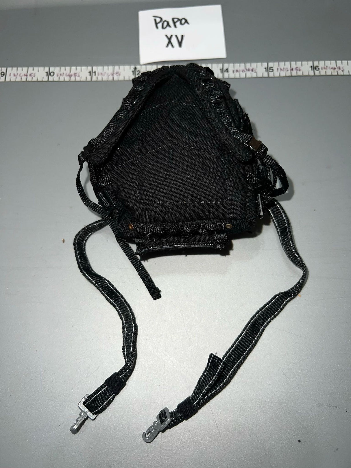 1:6 Modern Era Black Backpack