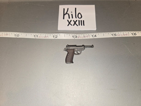 1/6 Scale WWII German Walther P38 Pistol - Kilo XXIII