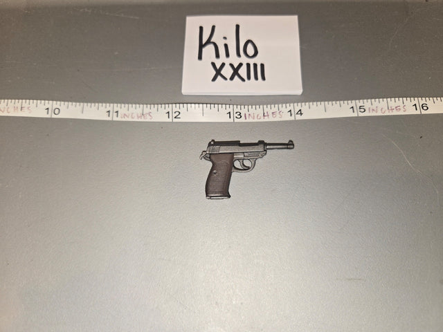 1/6 Scale WWII German Walther P38 Pistol - Kilo XXIII
