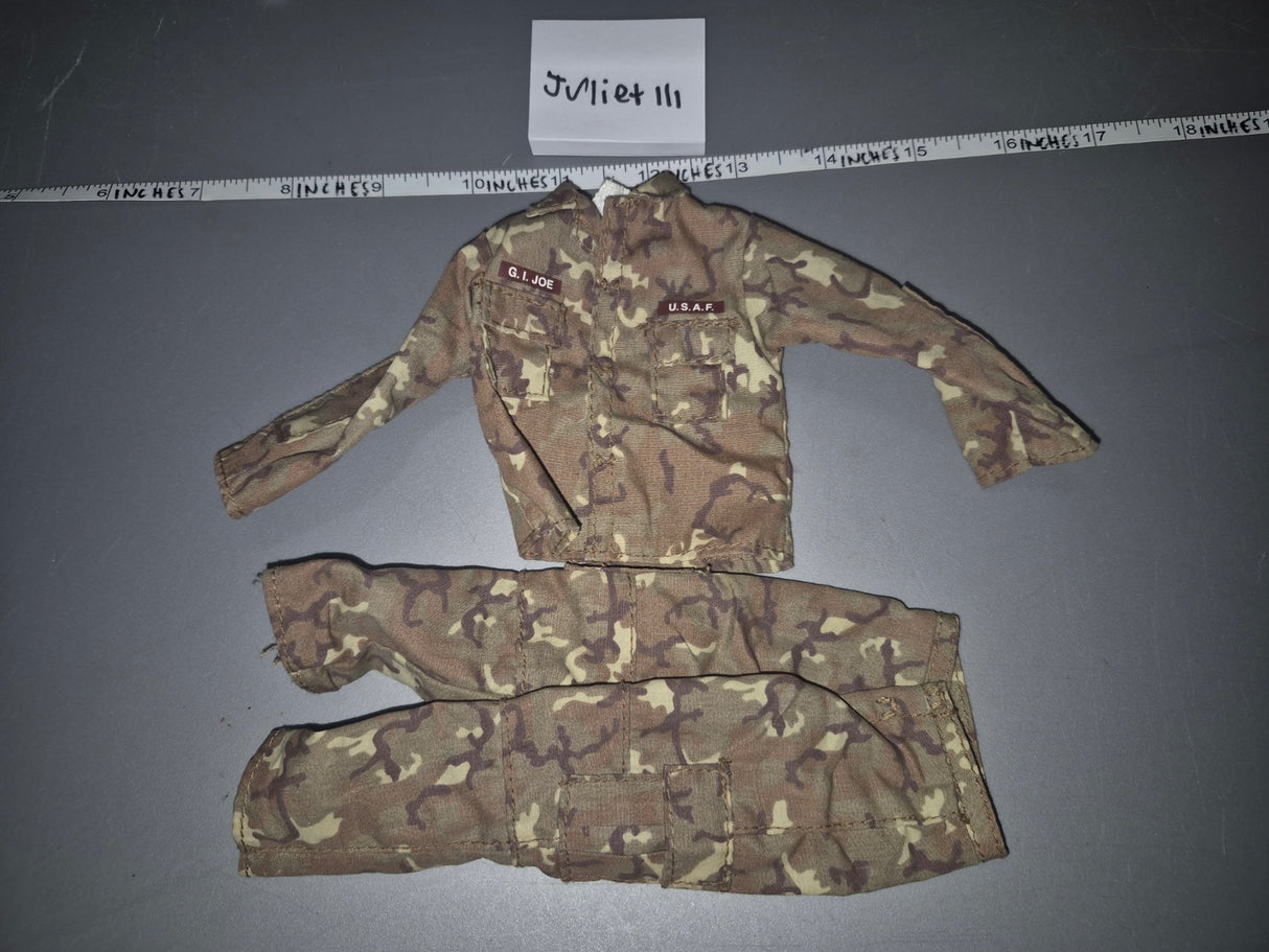 1/6 Scale Modern Era G.I. Joe U.S.A.F. Desert Camouflage Uniform Set