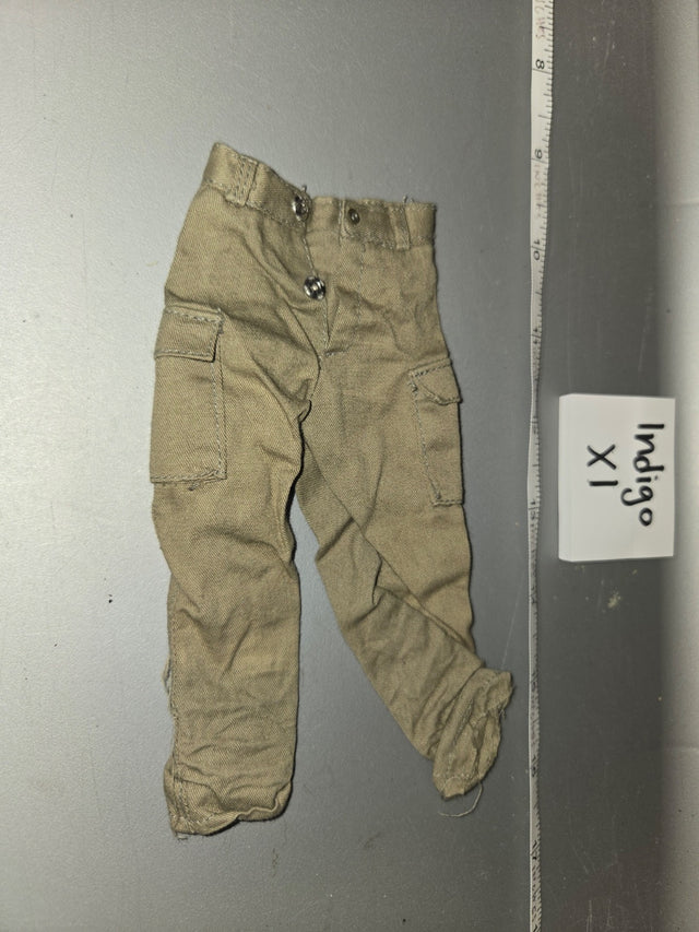 1/6 Scale Modern Era Khaki Cargo Pants - Indigo XI