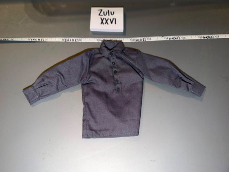 1/6 Scale WWII German Grey Work Shirt