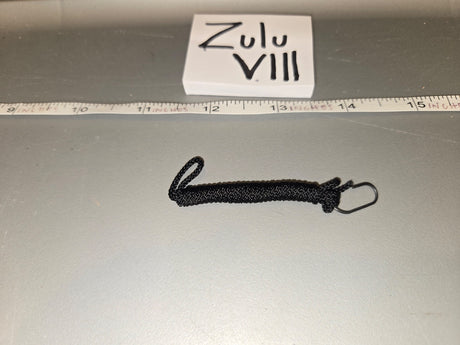 1/6 Scale Paracord Key Fob with D-Ring - Zulu VIII