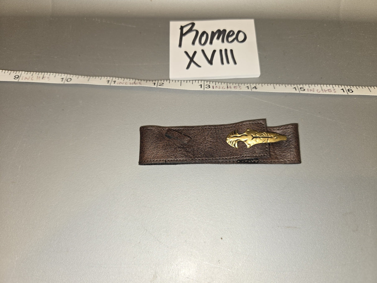 1/6 Scale WWII German Leather Hat Band with Eagle Badge - Romeo XVIII