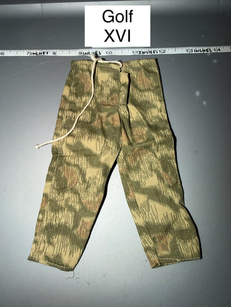 1/6 Scale WWII German Splittertarn Camouflage Pants - Golf XVI