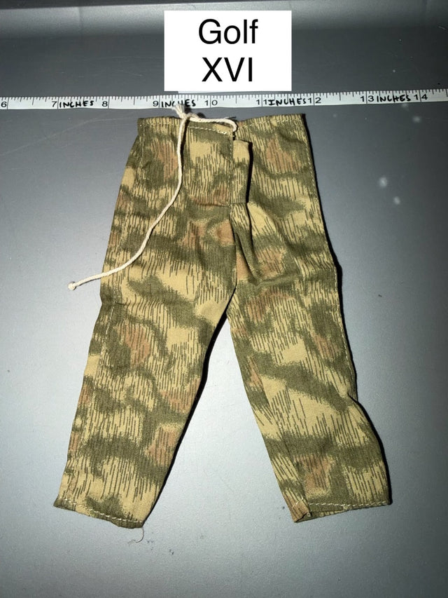 1/6 Scale WWII German Splittertarn Camouflage Pants - Golf XVI