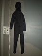 1/6 Scale Modern Era Black Hooded Jumpsuit - Zulu XVII