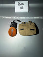1/6 Scale WWII German Model 24 Stick Grenade and Kar98k Triple Ammunition Pouch Set - Papa VIII