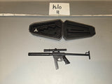 1/6 Scale Modern Era Sterling L2A3 Suppressed Submachine Gun with Scope and Case - Kilo II