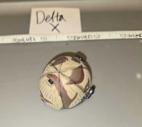 1/6 Scale WWII US Desert Camouflage Helmet - Delta X