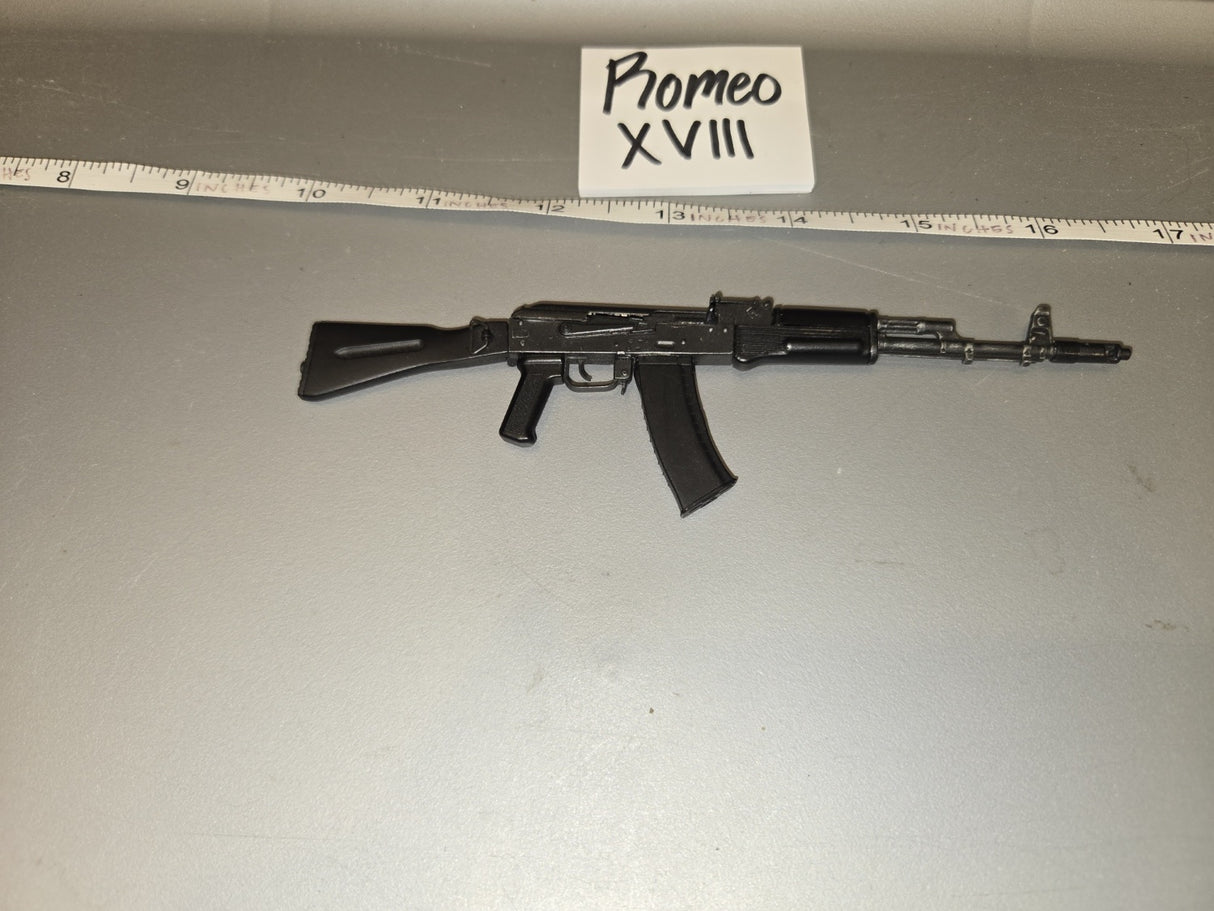 1/6 Scale Modern Era Russian AK-74M Assault Rifle - Romeo XVIII