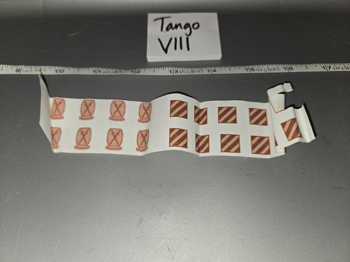 1/6 Scale Modern Era US Army 10th Mountain Division Elastic Belly Band - Tango VIII