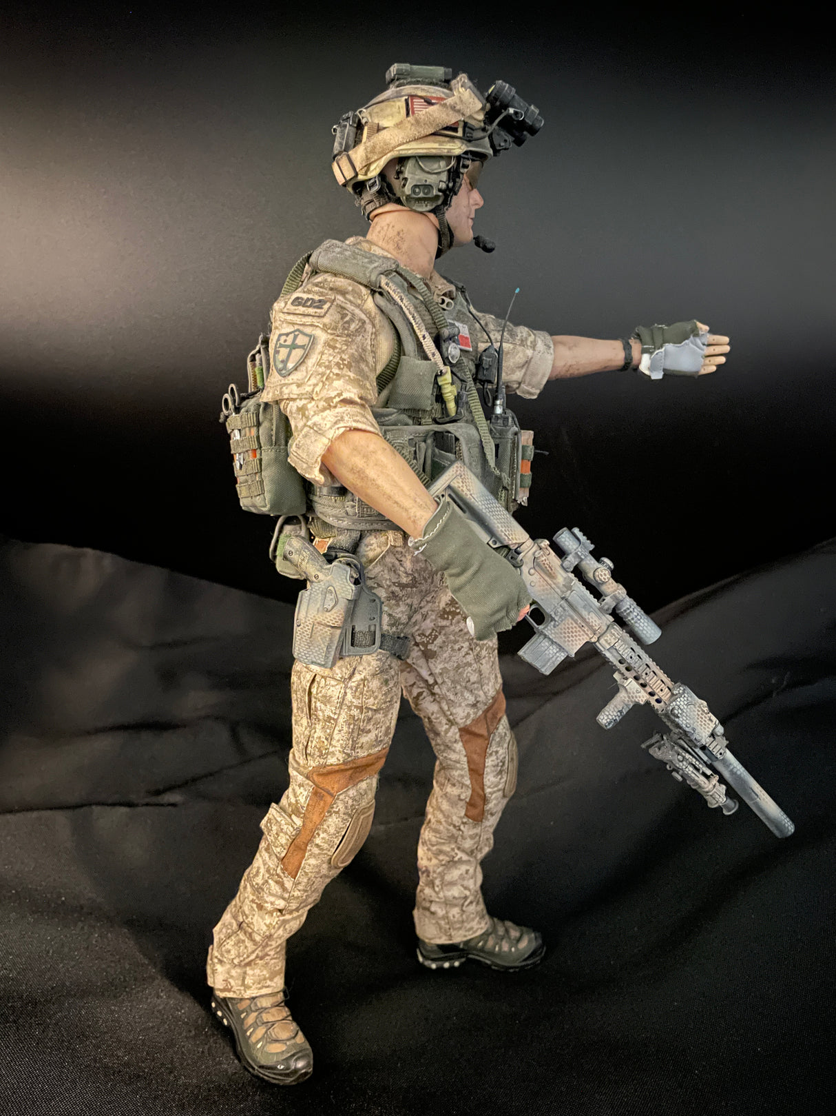 1/6 Scale Modern Era Navy Seal Iraq Afghanistan Premium Dressed Figure
