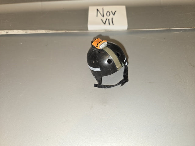 1/6 Scale Modern Era Skate/Bike Helmet with Headlamp - Nov VII