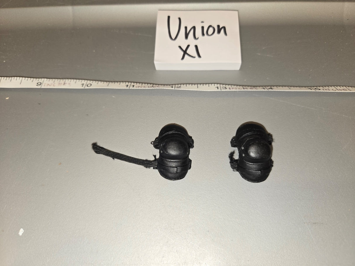 1/6 Scale Civil War Union Knee Pads - Union XI