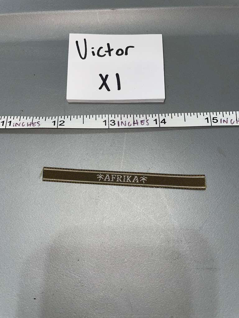 1/6 Scale WWII German Afrika Korps Cuff Title
