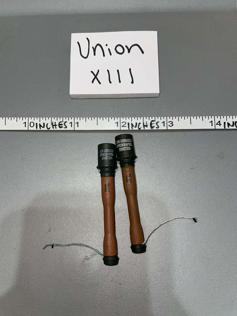 1:6 Scale WWII German Grenade Lot