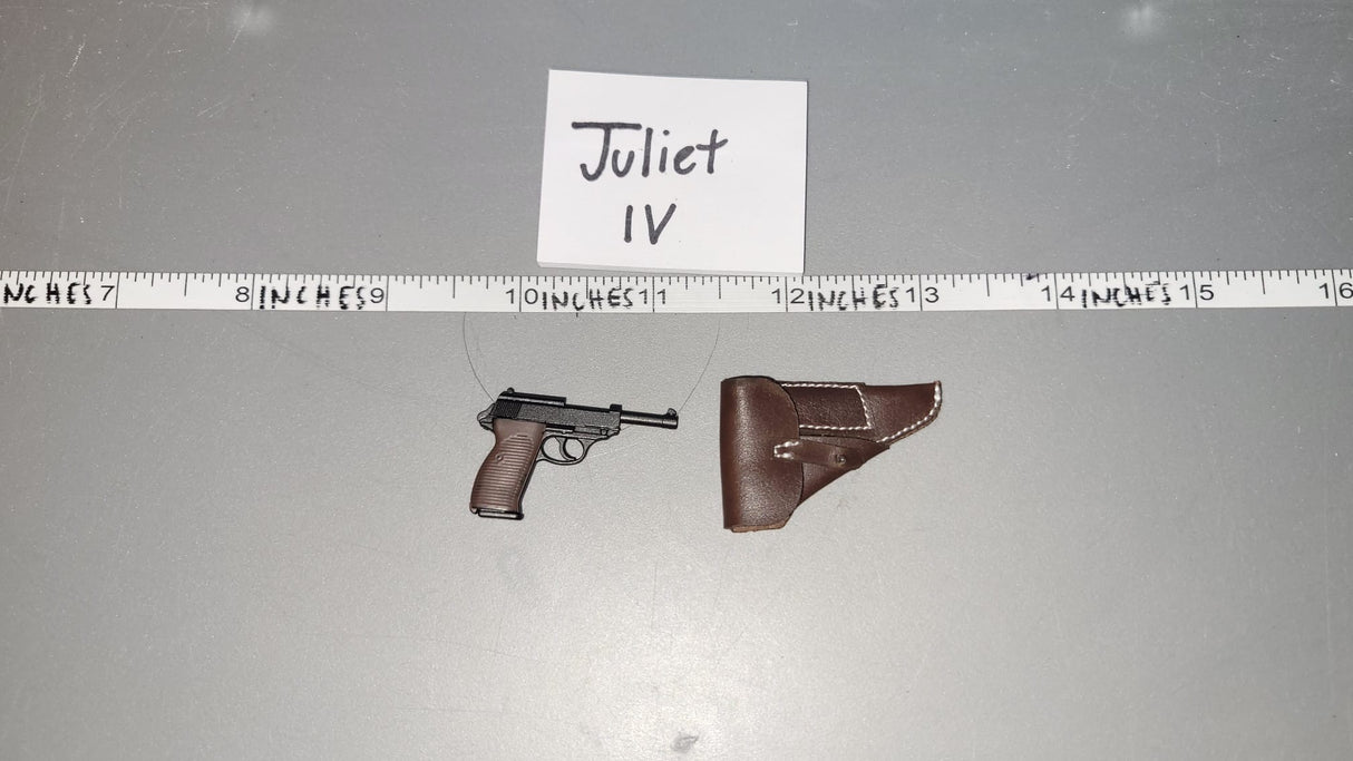 1/6 Scale WWII German Pistol and Holster