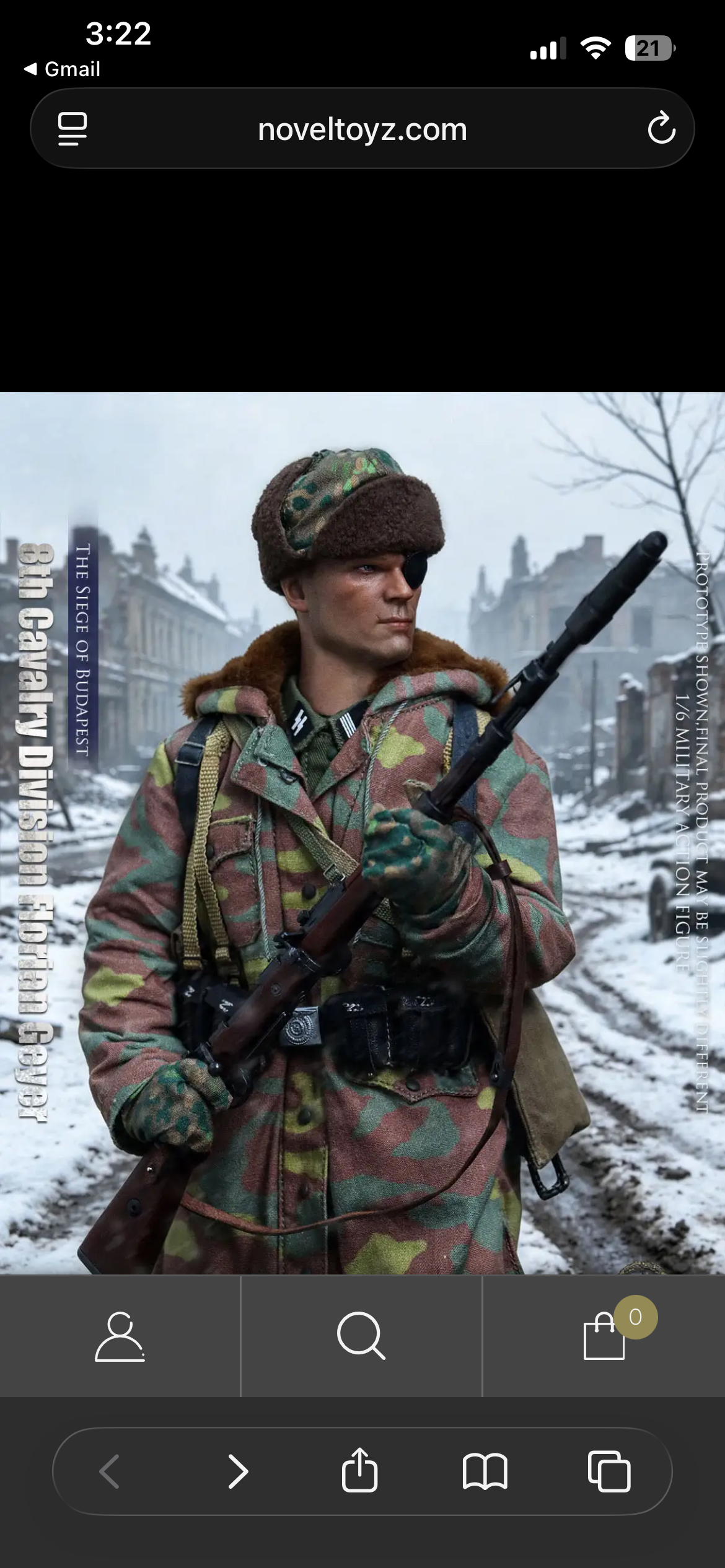 *Preorder* 1/6 UJINDOU 8th Cavalry Division Florian Geyer,The Siege of Budapest UD9069