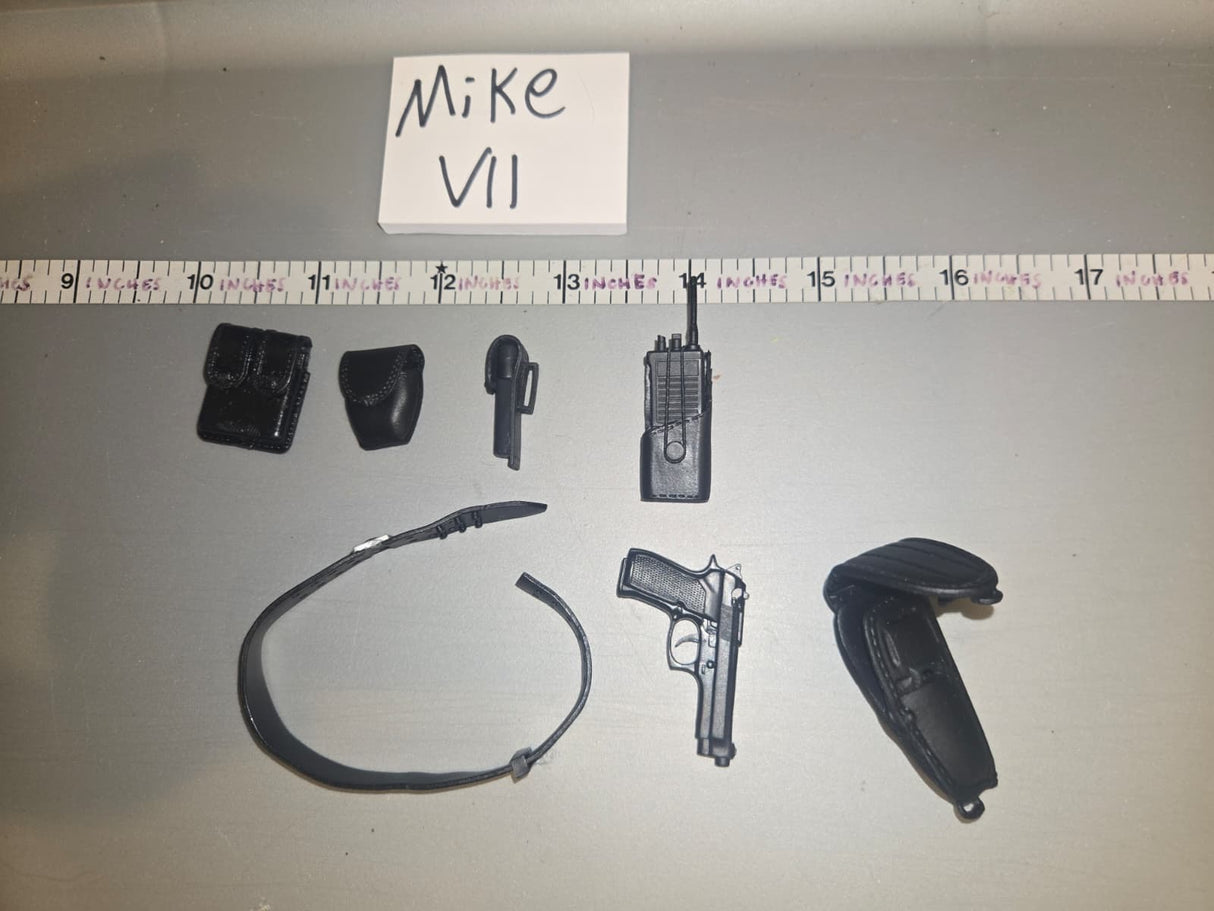 1:6 Scale Modern Era Police Duty Belt Gear