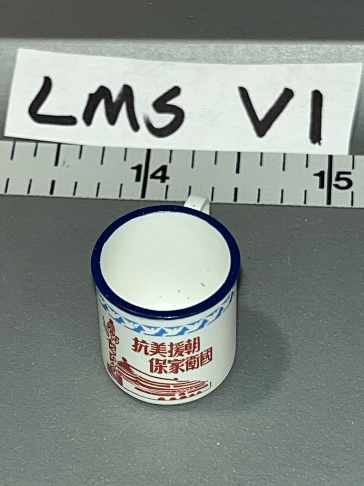 1:6 Korean War Chicom PLA Chinese Cup - Vietnam NVA - Flagset