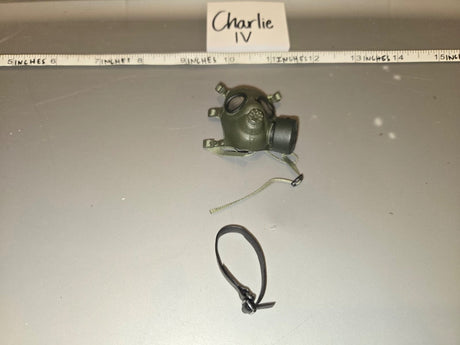 1/6 Scale Modern US Military Gas Mask with Straps - Charlie IV
