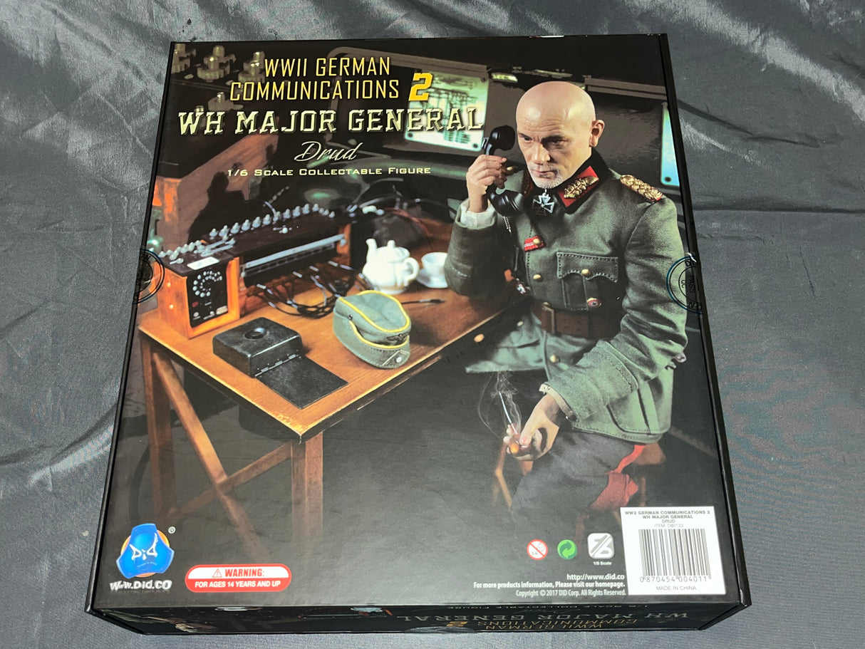 1/6 Scale WWII German WH MAJOR GENERAL Communications 2 Drud - NIB DID