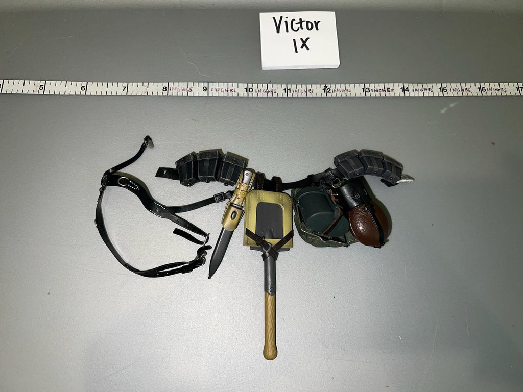 1/6 Scale WWII German Field Gear Lot