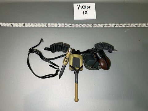 1/6 Scale WWII German Field Gear Lot