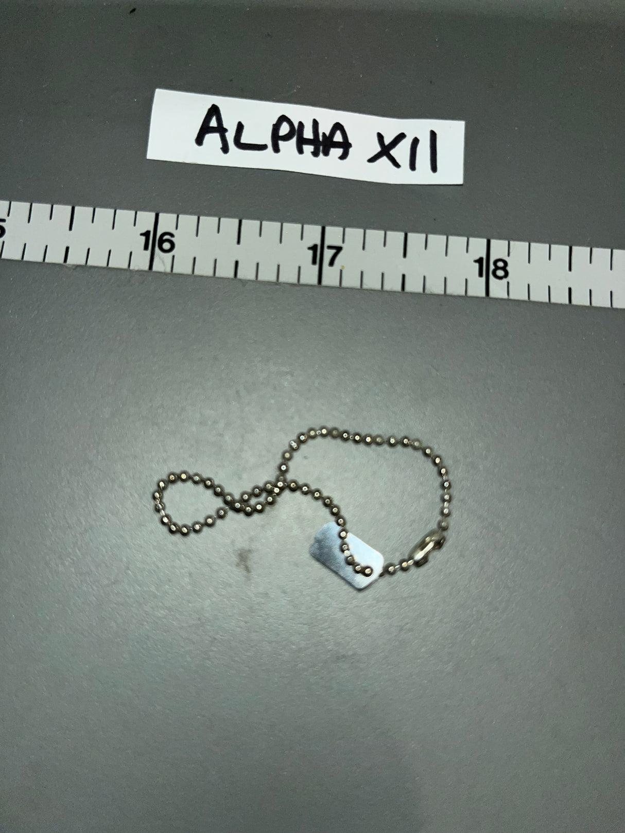 1/6 Scale WWII US Dog Tag