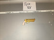 1/6 Scale Modern Era Gold Revolver with White Grips - Fox XV