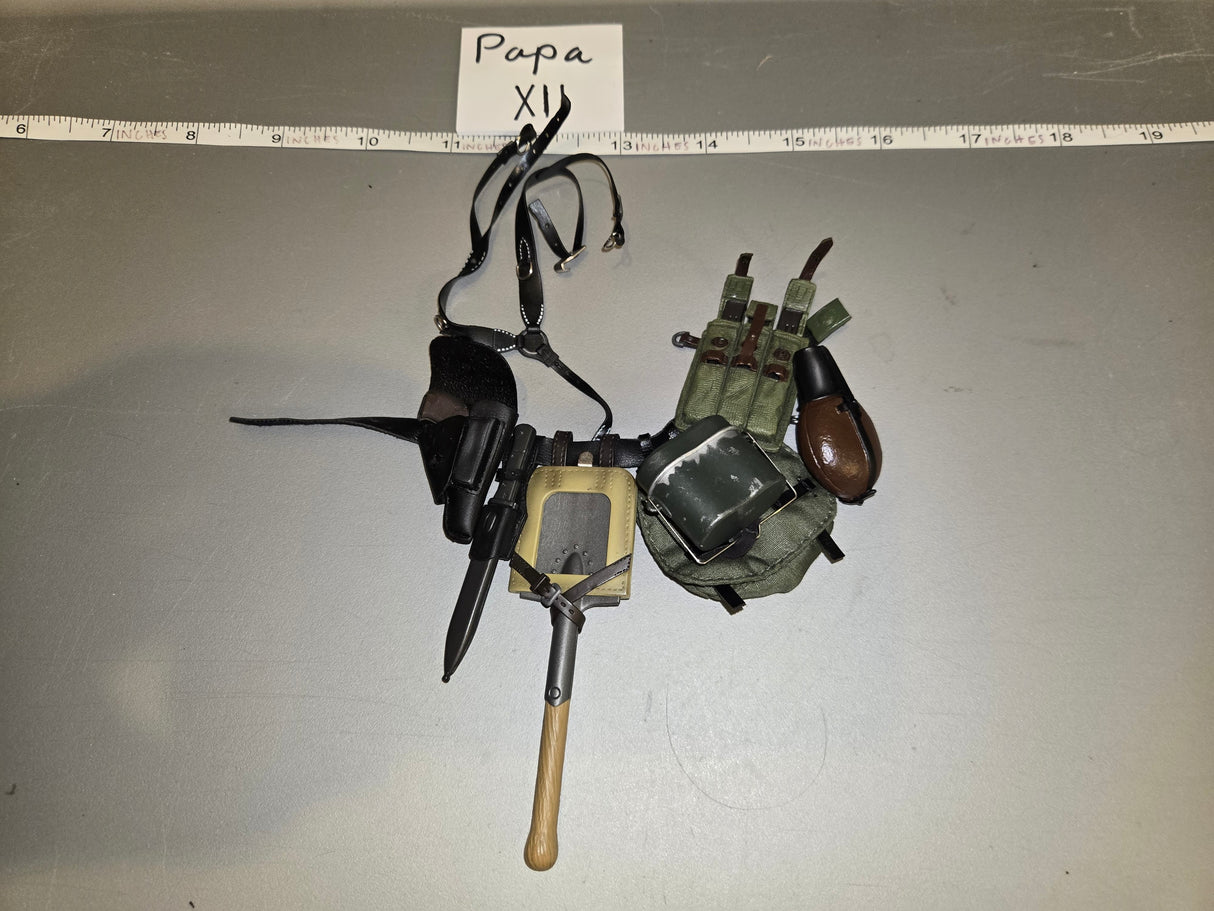 1/6 Scale WWII German Field Gear Lot