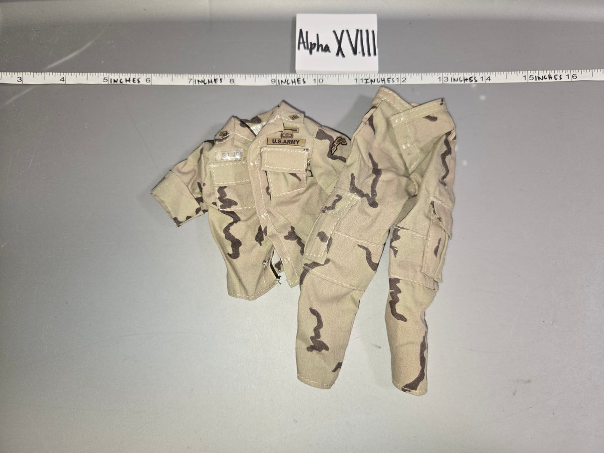1/6 Scale GI Joe Modern Era Desert BDU Uniform